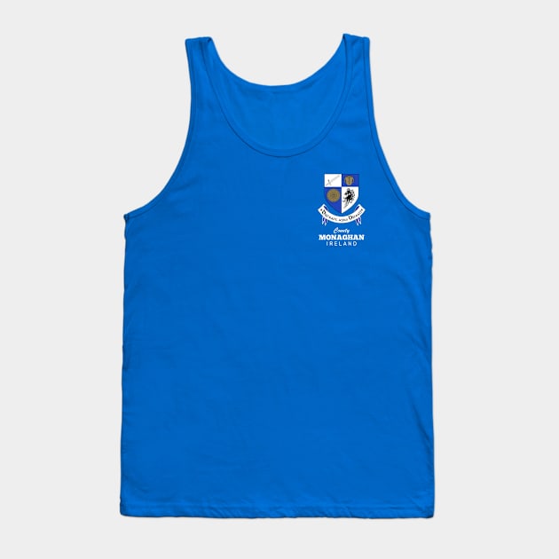 County Monaghan Ireland Crest Tank Top by Ireland